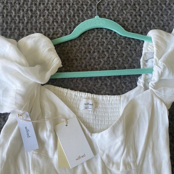 NWT Aritzia Wilfred Novella Mini Dress in Size 8 - Picture 6 of 7